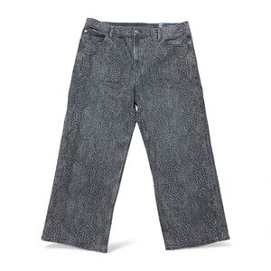 NEW AMERICAN EAGLE High Rise Stretch Stovepipe Jeans Women’s 16 Short Black